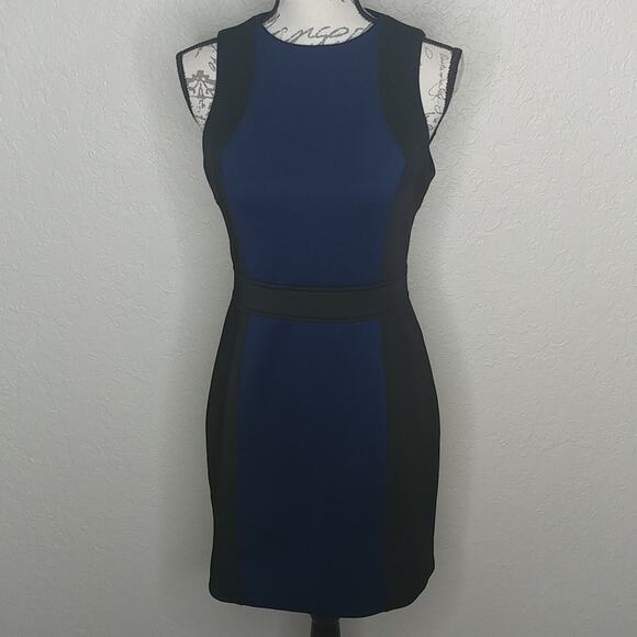 Donna Karen Colorblock Sheath Dress - Picture 1 of 5